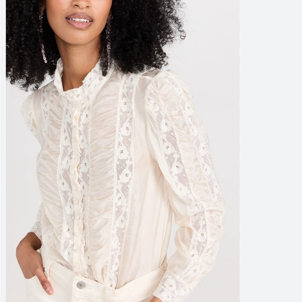 Loveshackfancy Jacque blouse